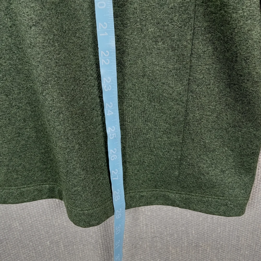 The North Face Canyonlands 1/2 Zip Fleece Pullover Mens XL Green Hiking Outdoor